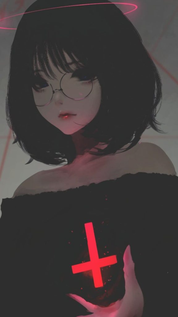 Anime Girl Short Hair Wallpaper (8)