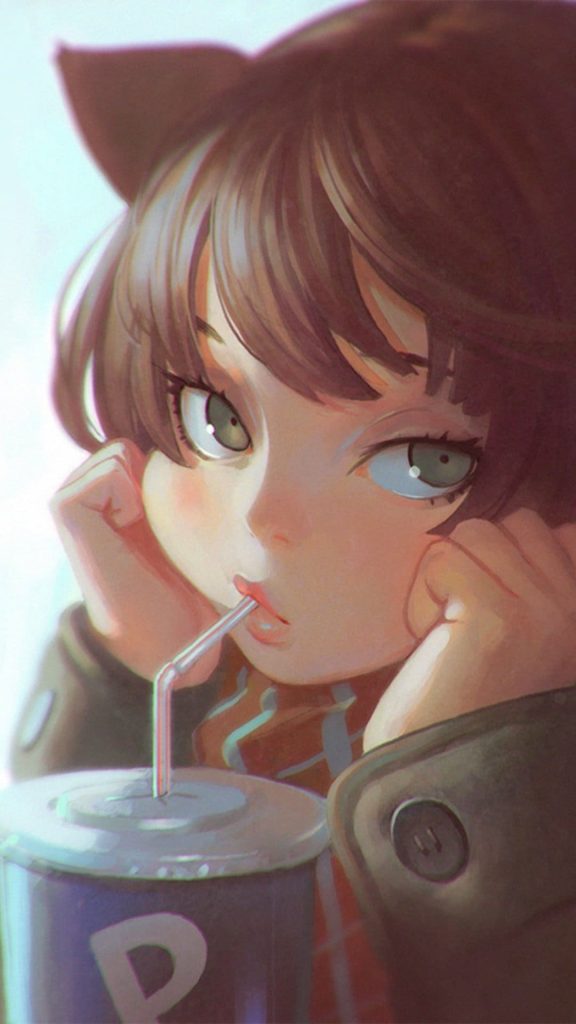 Beautiful Anime Girl Wallpaper (9)