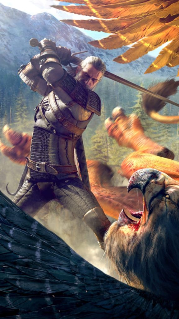 Geralt of Rivia Digital Art Wallpaper