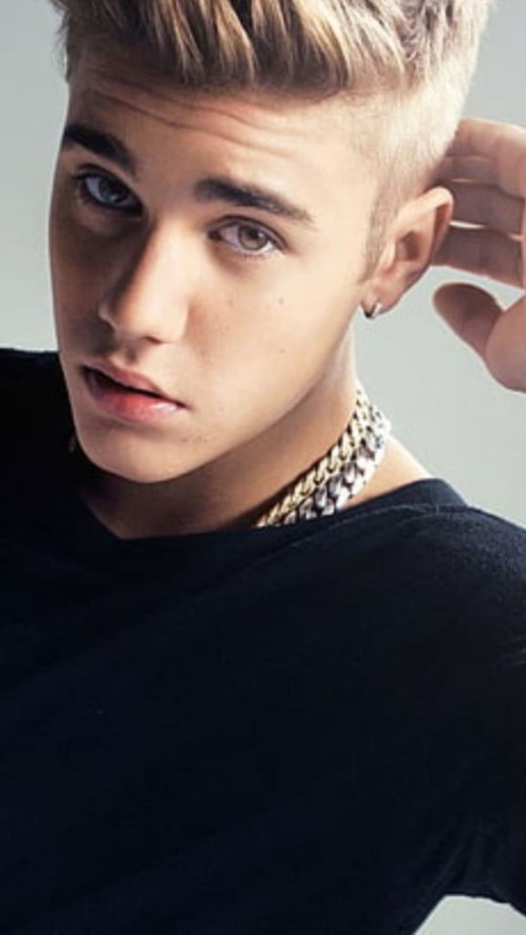 black Justin Bieber wallpaper