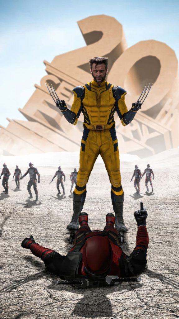Deadpool and Wolverine Deadly Team up Wallpaper