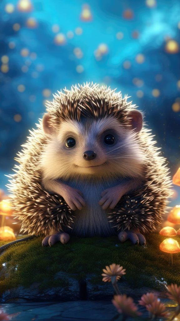 Hedgehog Cute 4k Wallpaper